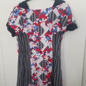 Peter Pilotto for Target Red Floral Summer Dress